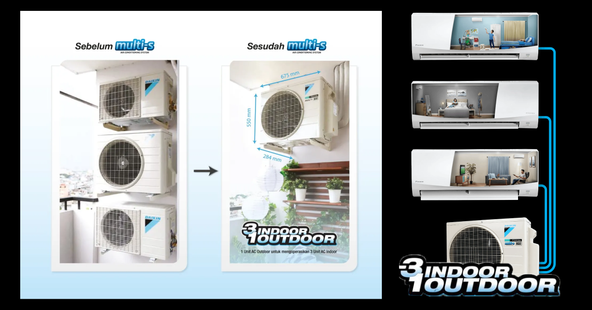 AC Daikin Multi Split